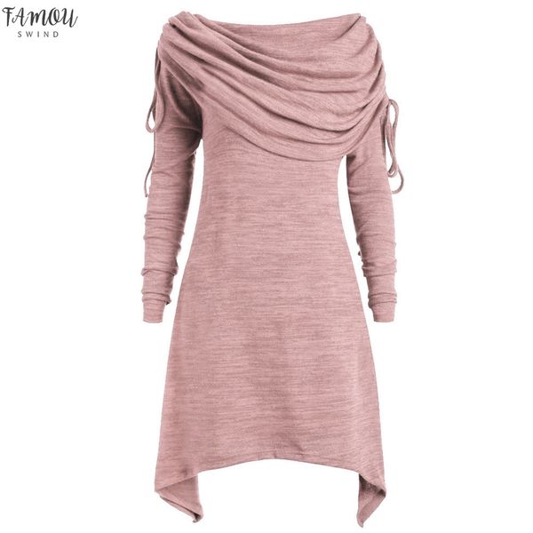 women and blouse winter warm ruched long foldover collar tunic shirts female solid irregular hem blusa plus size s 5xl 5$, White
women and blouse winter warm ruched long foldover collar tunic shirts female solid irregular hem blusa plus size s 5xl 5$, White