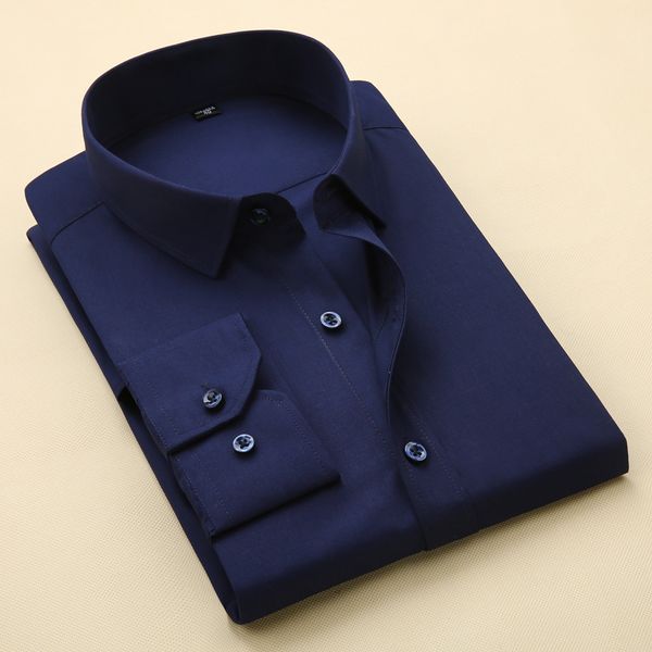 new slim business shirt men's long sleeve groom wedding dress wine red non-iron shirt no pocket, White;black
new slim business shirt men's long sleeve groom wedding dress wine red non-iron shirt no pocket, White;black