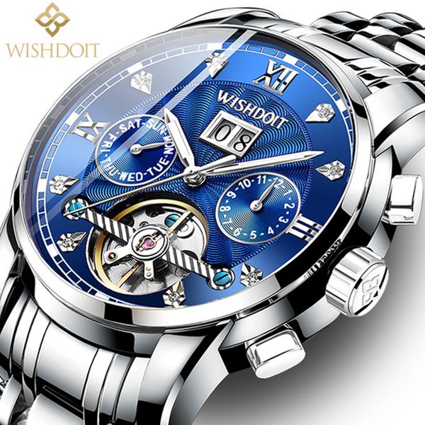 2019 new mens watches automatic mechanical watch men full steel business waterproof clock relogio masculino+box, Slivery;brown
2019 new mens watches automatic mechanical watch men full steel business waterproof clock relogio masculino+box, Slivery;brown