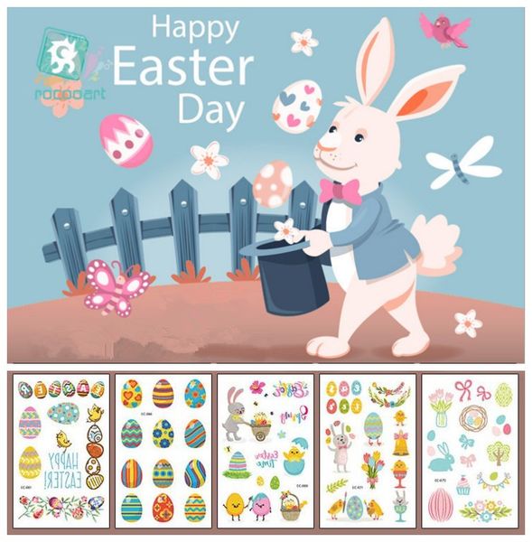 12*7.5cm waterproof temporary fake easter egg tattoo stickers rabbit bunny cartoon kids children body art make up tools 12 styles, Blue
12*7.5cm waterproof temporary fake easter egg tattoo stickers rabbit bunny cartoon kids children body art make up tools 12 styles, Blue