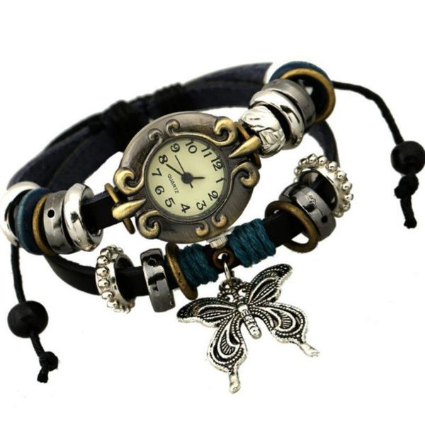 new multicolor women genuine leather vintage quartz dress watch bracelet wristwatches leaf gift christmas ing, Slivery;brown
new multicolor women genuine leather vintage quartz dress watch bracelet wristwatches leaf gift christmas ing, Slivery;brown