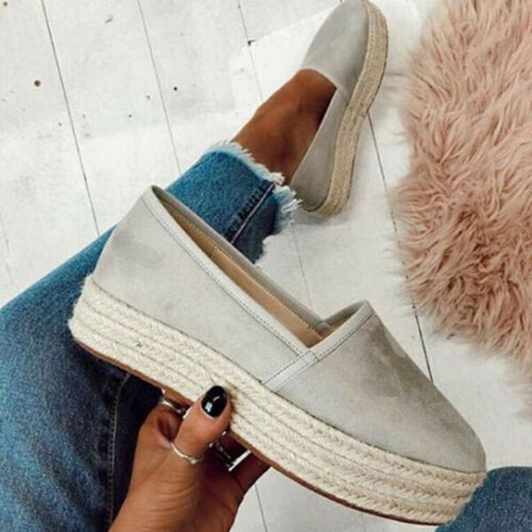 oeak women flats shoes slip on casual ladies canvas shoes thick bottom lazy loafers female espadrilles cs05, Black
oeak women flats shoes slip on casual ladies canvas shoes thick bottom lazy loafers female espadrilles cs05, Black
