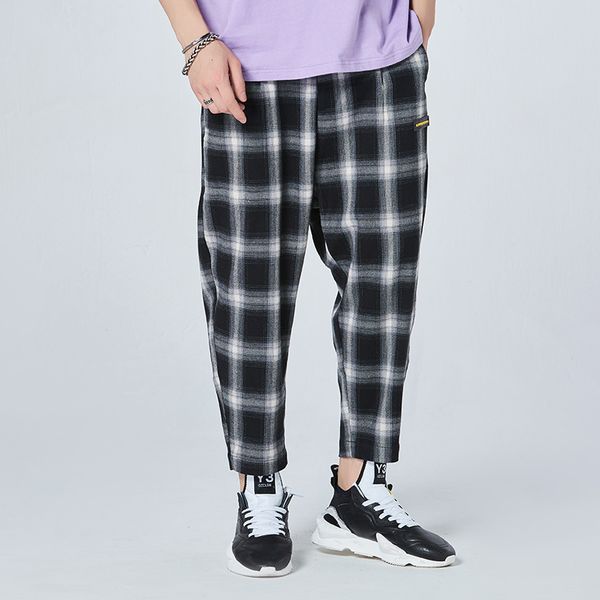 mens designer style all-match personalized wide edition daddy pants fashionable youth stretch casual pants plaid color, Black
mens designer style all-match personalized wide edition daddy pants fashionable youth stretch casual pants plaid color, Black