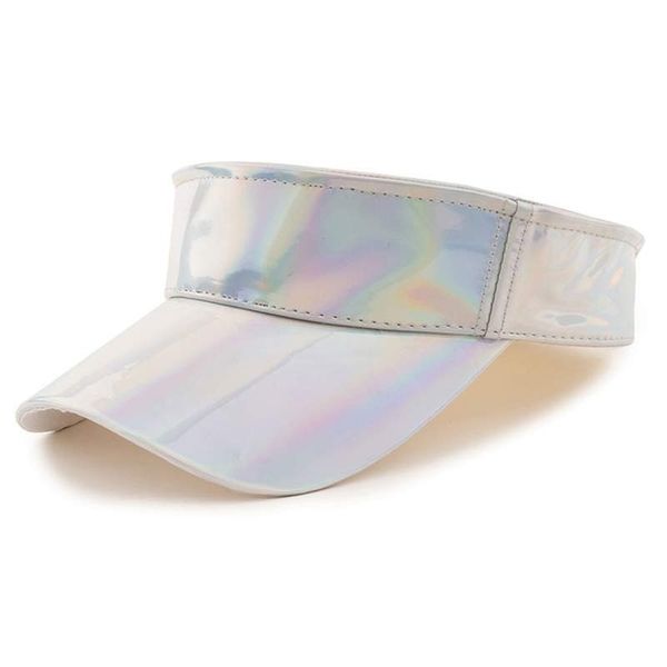 summer women faux leather laser visor cap hip-hop style plain bling sun visor hat black pink silver champagne, Blue;gray
summer women faux leather laser visor cap hip-hop style plain bling sun visor hat black pink silver champagne, Blue;gray