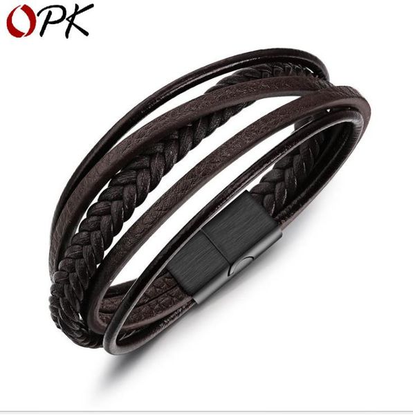 creative multi-layer bracelet with leather bracelet, Golden;silver
creative multi-layer bracelet with leather bracelet, Golden;silver