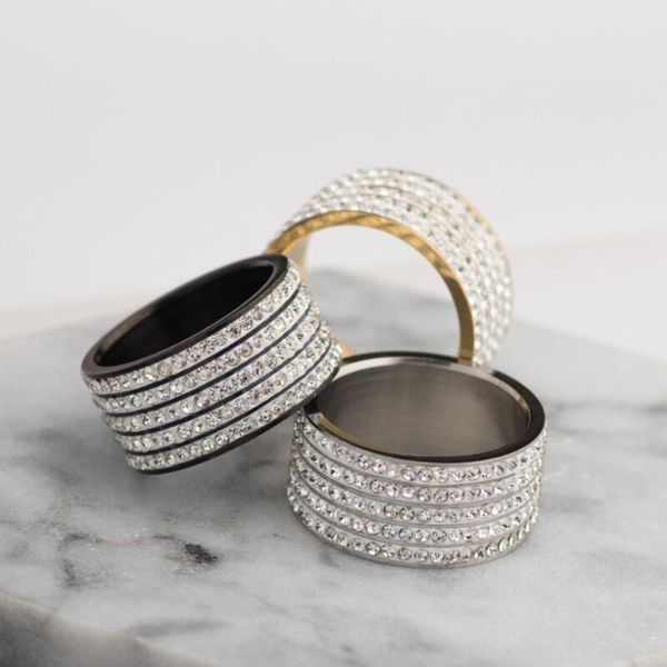 amazon sells style set diamond five row diamond stainless steel ring soft clay full diamond titanium steel ring jewelry wholesale, Slivery;golden
amazon sells style set diamond five row diamond stainless steel ring soft clay full diamond titanium steel ring jewelry wholesale, Slivery;golden