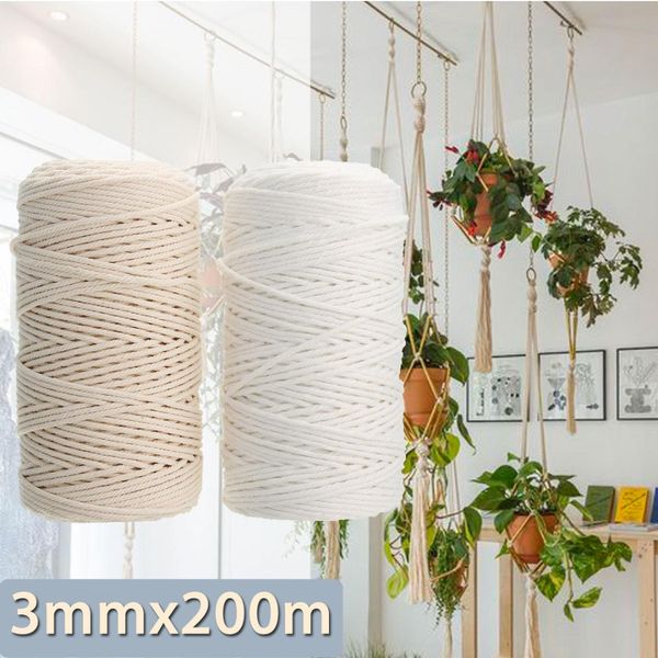 kiwarm durable beige white cotton cord beige twisted cord rope craft macrame string diy handmade home decorative 3mmx200m, Black;white
kiwarm durable beige white cotton cord beige twisted cord rope craft macrame string diy handmade home decorative 3mmx200m, Black;white