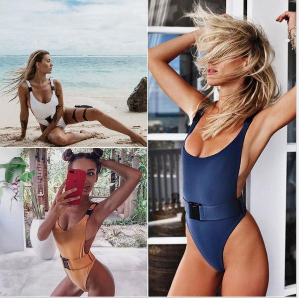 full-coloured belt buckle bikini in women's swimsuit
full-coloured belt buckle bikini in women's swimsuit