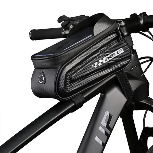 wheel up bike bag mtb road bicycle waterproof front frame pouch bags touchscreen bicycle cycling tube mobile phone case bags
wheel up bike bag mtb road bicycle waterproof front frame pouch bags touchscreen bicycle cycling tube mobile phone case bags