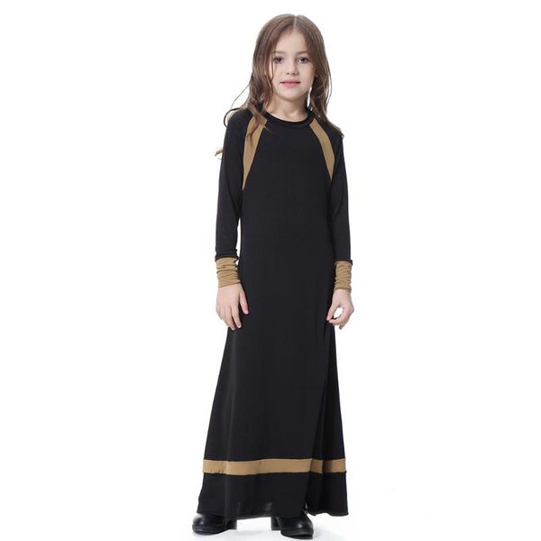 muslim girls dress dubai abaya jalabiya islamic malaysia dress clothing robe kaftan fashion musulmane stitching style, Red