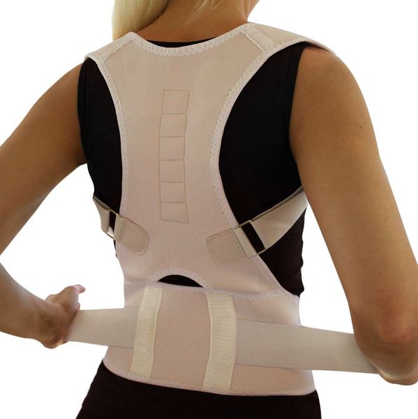 men women adjustable sitting posture corrector magnetic shape body shoulder brace belt back vertebra correct therapy safety wear, Black;blue
men women adjustable sitting posture corrector magnetic shape body shoulder brace belt back vertebra correct therapy safety wear, Black;blue