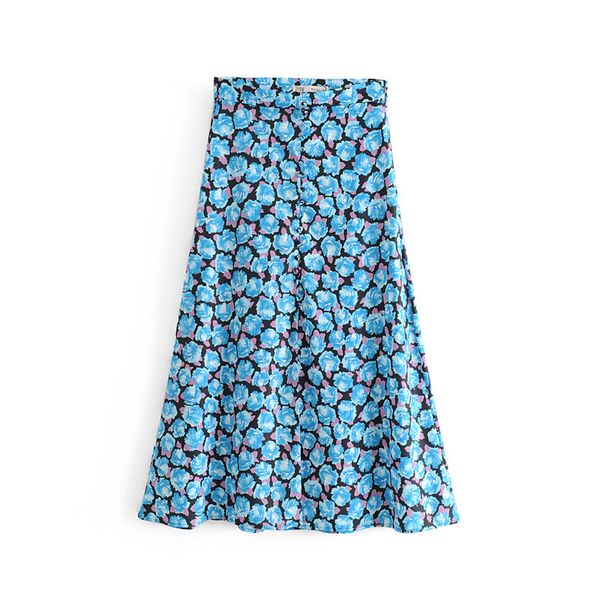 2019 women fashion floral printing casual slim a line skirt faldas mujer side zipper buckles vestidos split chic skirts qun416, Black
2019 women fashion floral printing casual slim a line skirt faldas mujer side zipper buckles vestidos split chic skirts qun416, Black