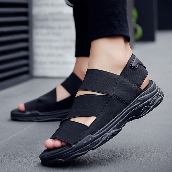 leader show men sandals summer man flats shoes outdoor men's beach shoes fashion non-slip sandals, Black
leader show men sandals summer man flats shoes outdoor men's beach shoes fashion non-slip sandals, Black
