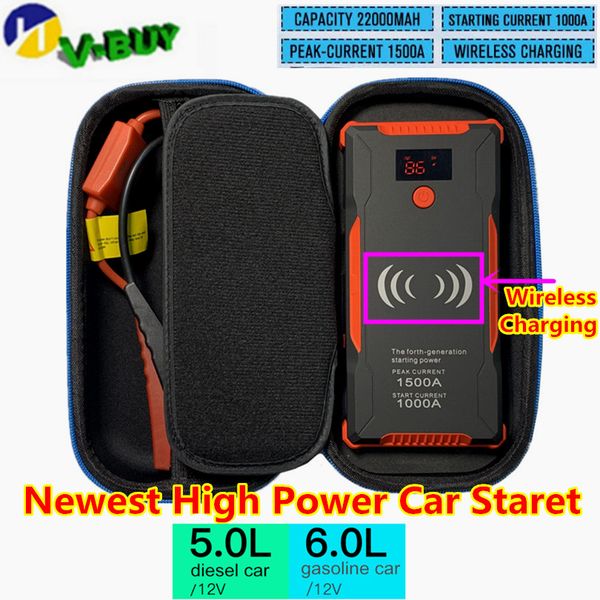car jump starter 12v 22000mah 1500a power bank quick wireless charing emergency car jump starter battery charger power
car jump starter 12v 22000mah 1500a power bank quick wireless charing emergency car jump starter battery charger power