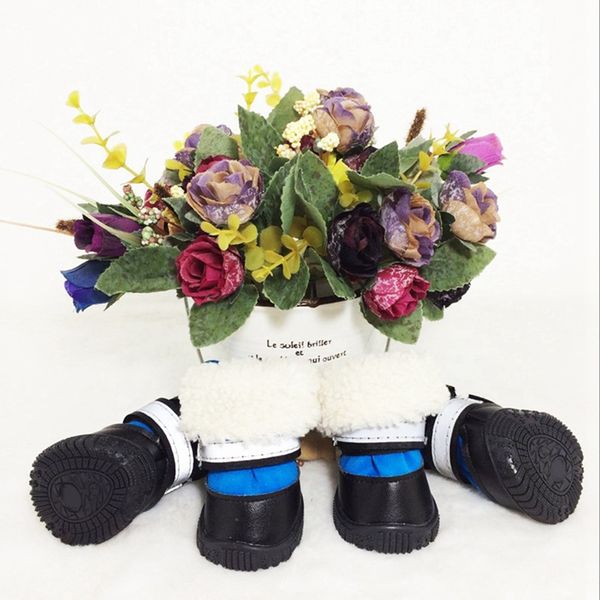 4 pc/ set anti-slip snow dog boots winter pet dog waterproof rain shoes for medium large dogs multi colors optional dog rain
4 pc/ set anti-slip snow dog boots winter pet dog waterproof rain shoes for medium large dogs multi colors optional dog rain