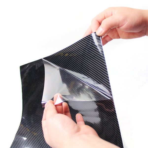 20x152cm high glossy 5d carbon fiber car wrapping vinyl film car scratch repair motorcycle tablet stickers car accessories