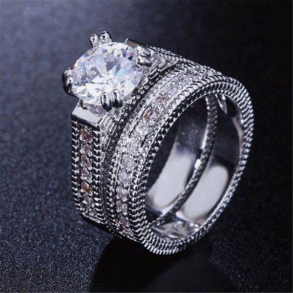 cubic zirconia wedding ring set for women anniversary engagement 925 sterling silver jewelry dropshipping s-r256, Slivery;golden
cubic zirconia wedding ring set for women anniversary engagement 925 sterling silver jewelry dropshipping s-r256, Slivery;golden
