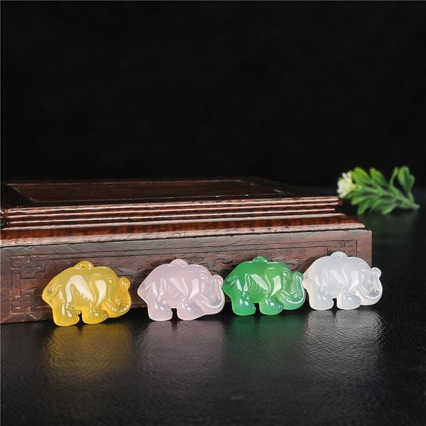1pc natural green agate elephant jade pendnat necklace chalcedony carved charm jewellery fashion amulet for men women lucky gift, Silver
1pc natural green agate elephant jade pendnat necklace chalcedony carved charm jewellery fashion amulet for men women lucky gift, Silver