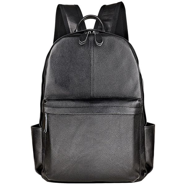 2020 100% genuine leather men backpacks fashion real natural leather student backpack boy luxury lager computer lapbag
2020 100% genuine leather men backpacks fashion real natural leather student backpack boy luxury lager computer lapbag