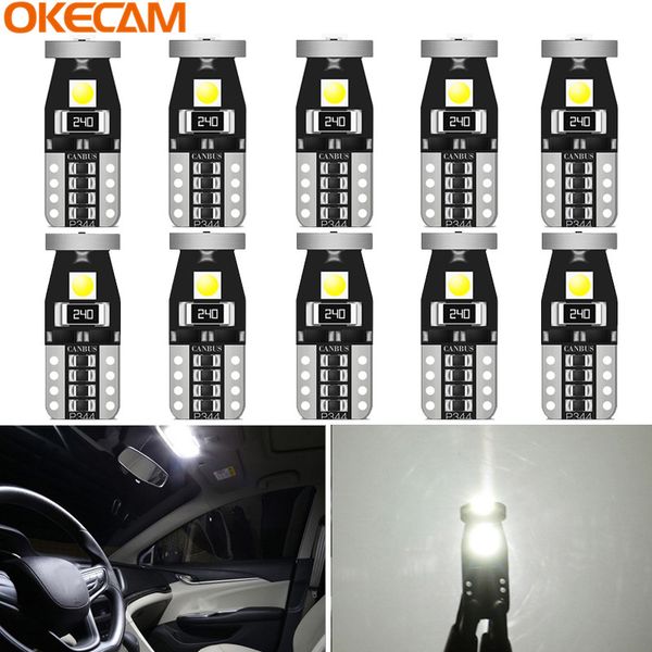 

10x t10 led car interior lights indicator reading trunk lamp for xc90 s60 xc60 v70 s80 v40 s40 v50 v60 xc70 xc40 c30 v90