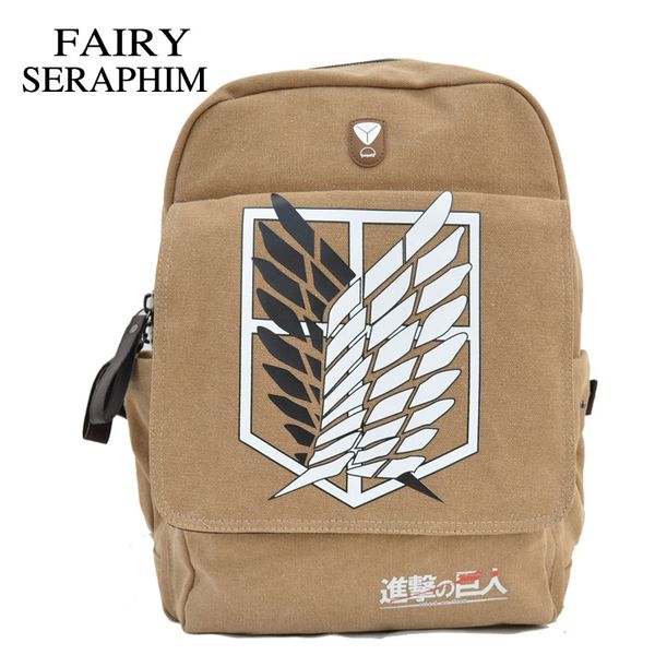 fairy seraphim attack on titan backpacks direct selling anime schoolbag mochila backpack
fairy seraphim attack on titan backpacks direct selling anime schoolbag mochila backpack