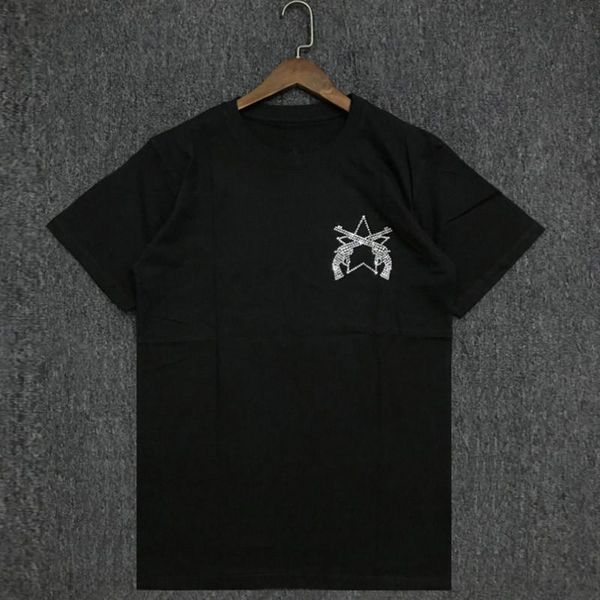 summer mens designer t shirt fashion new men women short sleeve mens hip hop rhinestone tees size s-2xl, White;black
summer mens designer t shirt fashion new men women short sleeve mens hip hop rhinestone tees size s-2xl, White;black