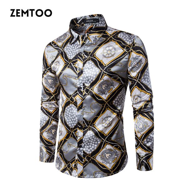 Nightclub Gold Silk Shirt Men Chemise Homme 2017 Fashion Mens Slim Fit Long Sleeve Busniess Dress Shirt Male Social ZE0330
Nightclub Gold Silk Shirt Men Chemise Homme 2017 Fashion Mens Slim Fit Long Sleeve Busniess Dress Shirt Male Social ZE0330