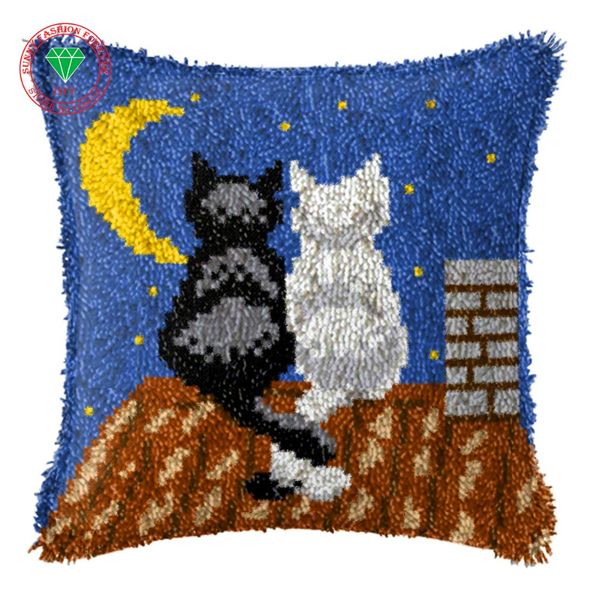 cats needlework home decor cross-stitch latch hook rug kit carpet cushion patchwork pillowcase diy pillowcase embroidery thread
cats needlework home decor cross-stitch latch hook rug kit carpet cushion patchwork pillowcase diy pillowcase embroidery thread