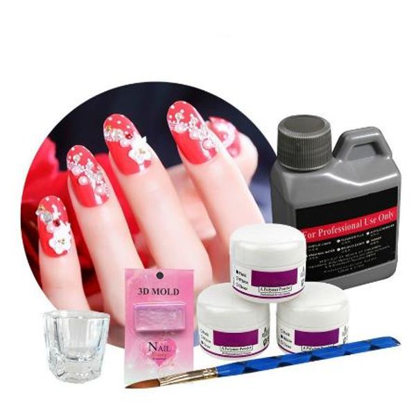 7 pcs/set acrylic acrylic nail kit crystal nail polymer acrylic for nails set for manicure need uv lamp nail art brush, Silver;gold
7 pcs/set acrylic acrylic nail kit crystal nail polymer acrylic for nails set for manicure need uv lamp nail art brush, Silver;gold