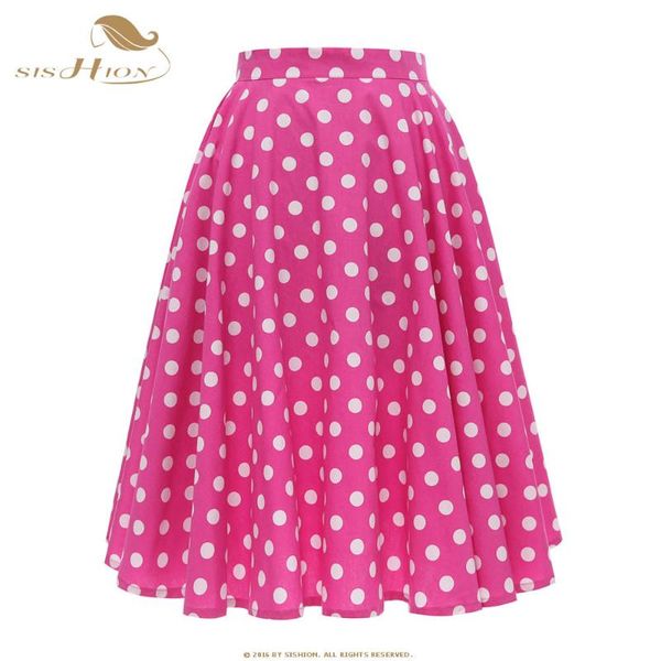 sishion rose red vintage polka dot skirt sp0677 audrey hepburn 100% cotton swing a line women summer skirt plus size, Black
sishion rose red vintage polka dot skirt sp0677 audrey hepburn 100% cotton swing a line women summer skirt plus size, Black