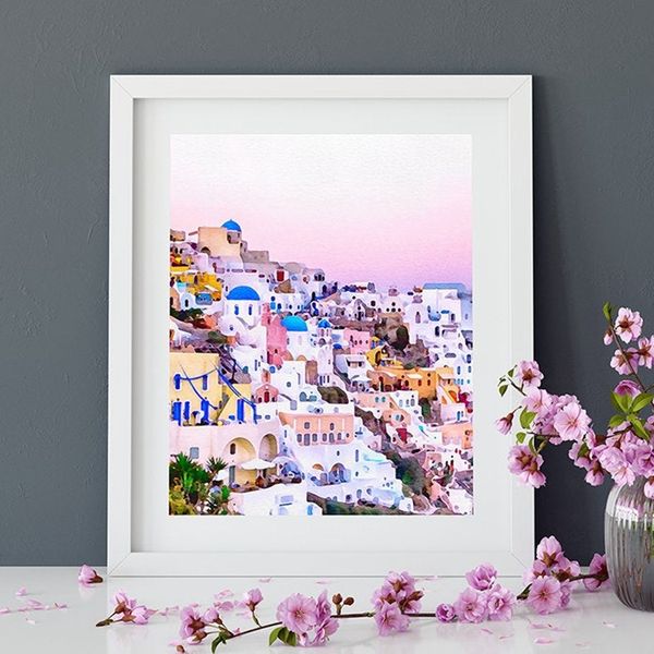 santorini print santorini greece landscape watercolor painting home decor traveler gift canvas poster wall picture decoration
santorini print santorini greece landscape watercolor painting home decor traveler gift canvas poster wall picture decoration