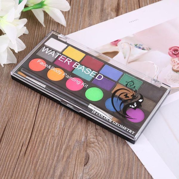 18 цветов живопись лица макияж тела нетоксичны safe water paint halloween party k1ab 
18 цветов живопись лица макияж тела нетоксичны safe water paint halloween party k1ab