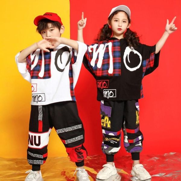 girls boys outwear tshirt hoodie jogger pants t shirt hip hop clothing jazz dance costumes kids concert ballroom dancing clothes, Black;red
girls boys outwear tshirt hoodie jogger pants t shirt hip hop clothing jazz dance costumes kids concert ballroom dancing clothes, Black;red