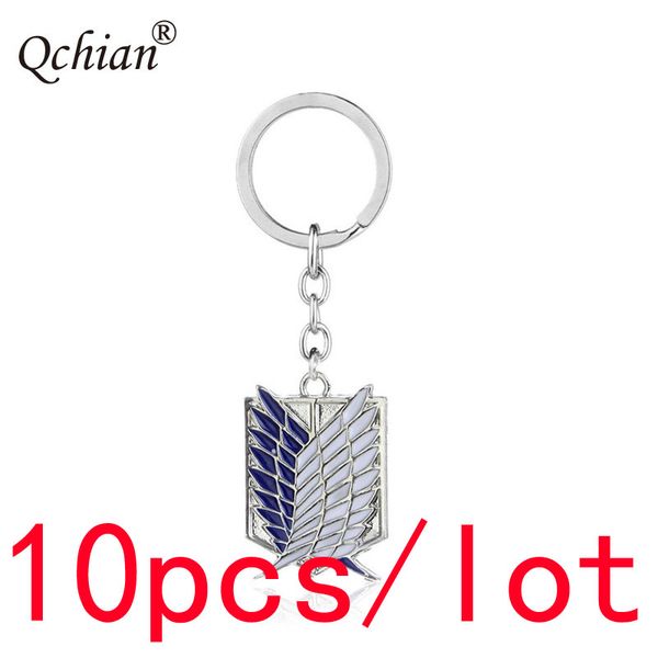10pcs/lot anime attack on titan metal decorative pendant keychain car motorcycle key jewelry backpack pendant, Silver
10pcs/lot anime attack on titan metal decorative pendant keychain car motorcycle key jewelry backpack pendant, Silver