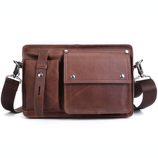 genuine leather men crossbody bag retro cow leather casual shoulder bag multifunctional fashion business men's briefcase
genuine leather men crossbody bag retro cow leather casual shoulder bag multifunctional fashion business men's briefcase