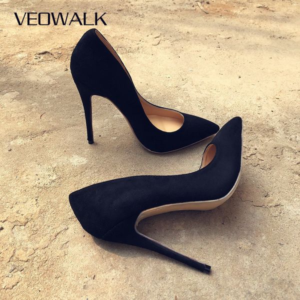 veowalk women suede stilettos pumps elegant ladies pointed toe classic high heels ol slip on shoes black customized accept
veowalk women suede stilettos pumps elegant ladies pointed toe classic high heels ol slip on shoes black customized accept