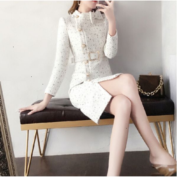 2019 new arrival autumn and winter runway women tweed dress bow collar long sleeve female fashion chic dresses vestidos, Black;gray
2019 new arrival autumn and winter runway women tweed dress bow collar long sleeve female fashion chic dresses vestidos, Black;gray