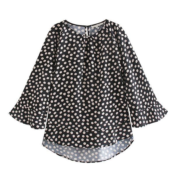 fandy lokar o neck blouses women fashion dot printed shirts women elegant loose flare sleeve female ladies jn, White
fandy lokar o neck blouses women fashion dot printed shirts women elegant loose flare sleeve female ladies jn, White