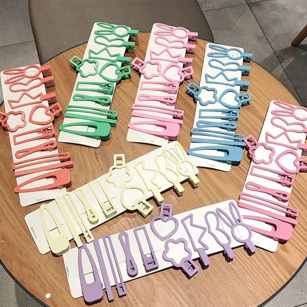 10pcs / clips установить женщины девушки минималистский геометрическая волос матовая текстура металла аллигатор шпильки sweet candy цвет зак, Slivery;white
10pcs / clips установить женщины девушки минималистский геометрическая волос матовая текстура металла аллигатор шпильки sweet candy цвет зак, Slivery;white