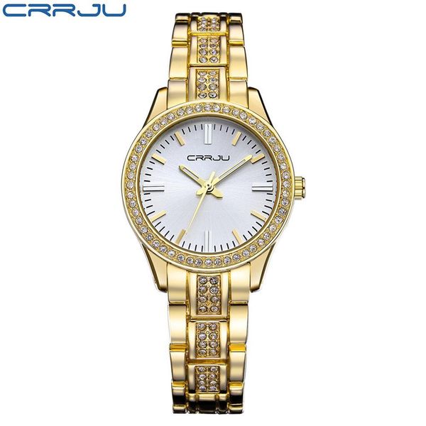 2020 crrju brand watch quartz watch rhinestone wristwatches waterproof women's watch women luxury watches relogios feminine for, Slivery;brown
2020 crrju brand watch quartz watch rhinestone wristwatches waterproof women's watch women luxury watches relogios feminine for, Slivery;brown