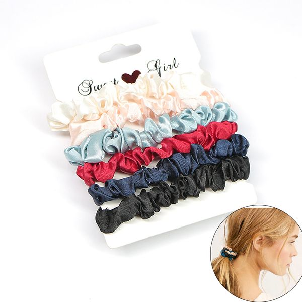 6 pcs/set women hair scrunchies solid elastic hair ties for girls ponytail holder gym sport hairbands scrunchie pack
6 pcs/set women hair scrunchies solid elastic hair ties for girls ponytail holder gym sport hairbands scrunchie pack