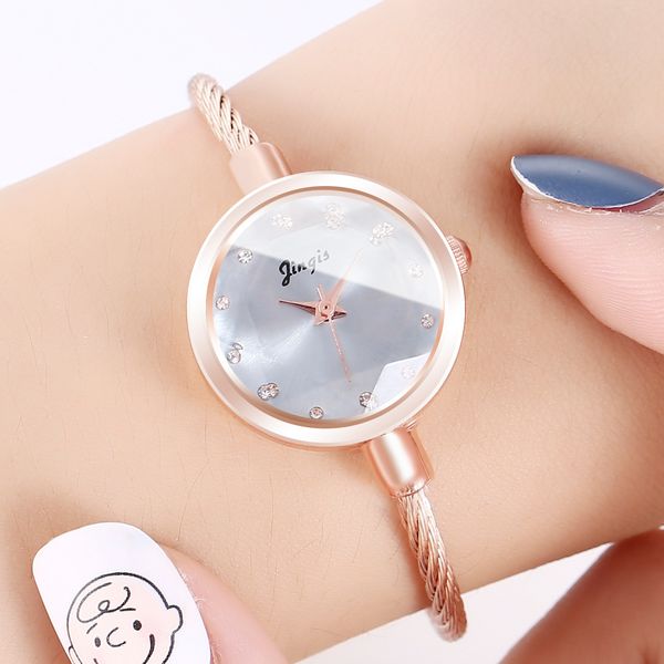fashion women chic watch minimalism cord strap design lady fresh bracelet quartz wrist watch wm1000, Slivery;brown
fashion women chic watch minimalism cord strap design lady fresh bracelet quartz wrist watch wm1000, Slivery;brown