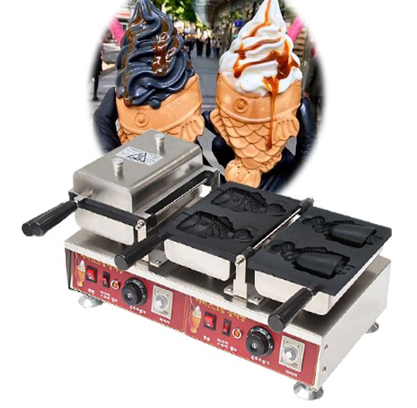 cost electric japanese style fishtail ice cream taiyaki machine non-stick coating for sale
cost electric japanese style fishtail ice cream taiyaki machine non-stick coating for sale