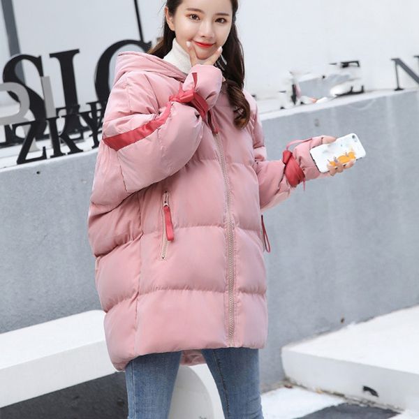 fashion women parka winter thickening hooded coat 2019 autumn casual loose elegant keep warm long sleeves female overcoat, Black
fashion women parka winter thickening hooded coat 2019 autumn casual loose elegant keep warm long sleeves female overcoat, Black
