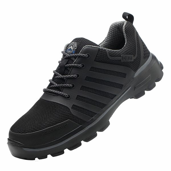 men leisure large size breathable steel toe cap work safety shoes black worker shoe lightweight security boots protect footwear
men leisure large size breathable steel toe cap work safety shoes black worker shoe lightweight security boots protect footwear