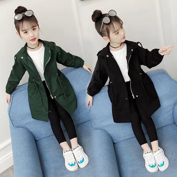 new girls clothing warm coats green/black color length jackets outwear for 4-13 yrs spring autumn kids clothes girls outwear, Blue;gray
new girls clothing warm coats green/black color length jackets outwear for 4-13 yrs spring autumn kids clothes girls outwear, Blue;gray