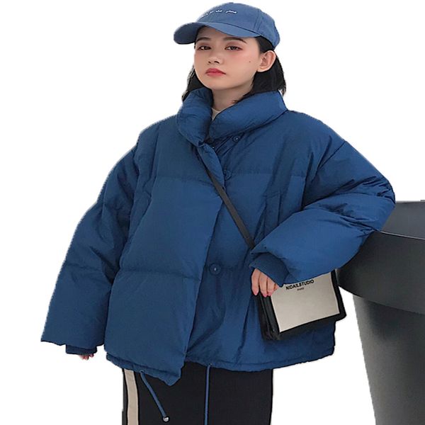 korean style winter jacket women stand collar solid black white female down coat loose oversized womens short maternity jacket
korean style winter jacket women stand collar solid black white female down coat loose oversized womens short maternity jacket