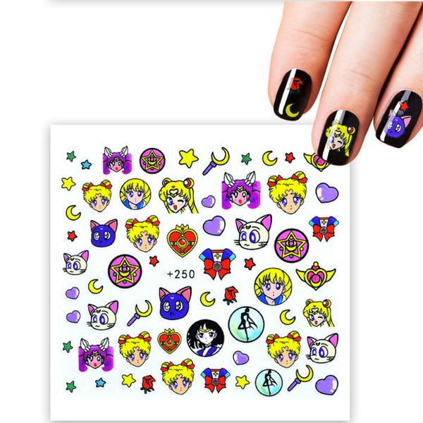 1pcs nail sticker sailor moon water transfer decal sliders for nail art decoration tattoo manicure wraps tools tip jsx250, Black
1pcs nail sticker sailor moon water transfer decal sliders for nail art decoration tattoo manicure wraps tools tip jsx250, Black