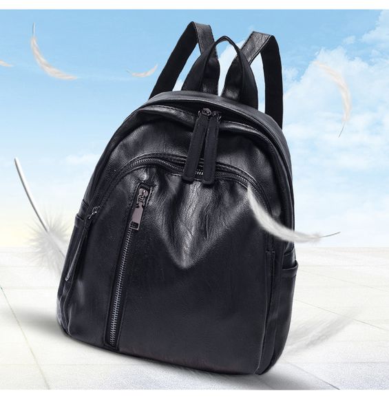 women's backpack tide female bag soft leather school backpack personality fashion wild backpacks women back pack teenage girls 
women's backpack tide female bag soft leather school backpack personality fashion wild backpacks women back pack teenage girls