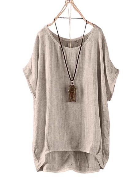 feminina blouse shirt women summer plain asymmetrical solid baggy loose casual short batwing sleeve blouse ladies, White
feminina blouse shirt women summer plain asymmetrical solid baggy loose casual short batwing sleeve blouse ladies, White